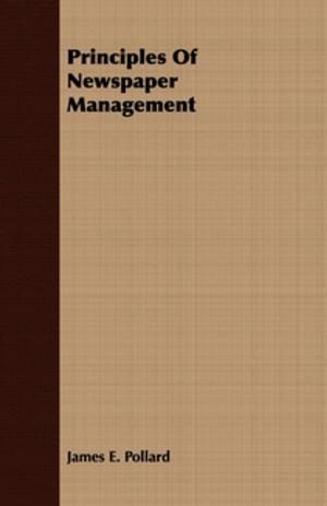 Cover of the book Principles of Newspaper Management by William Adlington