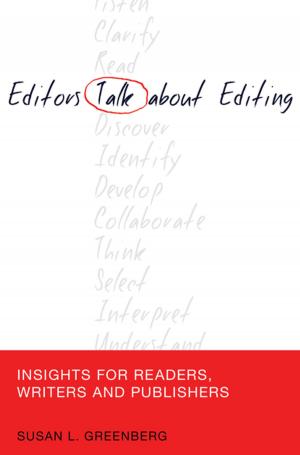 Cover of the book Editors Talk about Editing by Angela Bergauer, Gernot Stimmer, Johann Dvorák