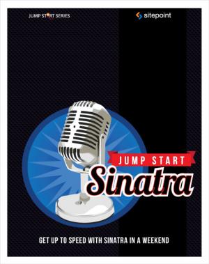 Cover of the book Jump Start Sinatra by Craig Buckler, Ahmed Bouchefra, Tiffany B Brown