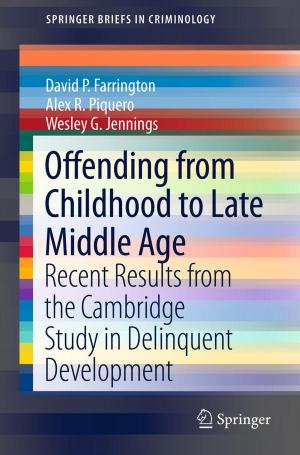 Book cover of Offending from Childhood to Late Middle Age