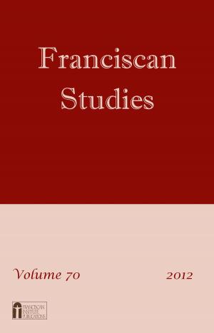 Cover of Franciscan Studies