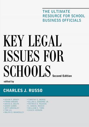 Cover of the book Key Legal Issues for Schools by Dianna P. Beirne, Kathleen G. Velsor