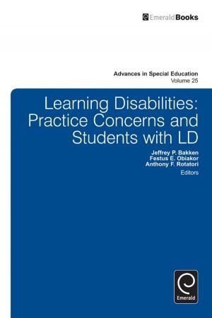 Cover of the book Learning Disabilities by Zhenhua Chen, Kingsley E. Haynes