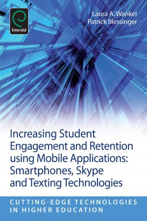 Book cover of Increasing Student Engagement and Retention Using Mobile Applications