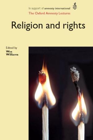 Cover of the book Religion and Rights by Katie Barclay