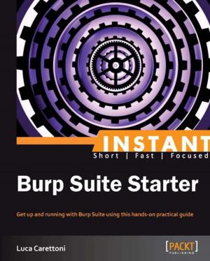 Cover of the book Instant Burp Suite Starter by David Studebaker, Christopher Studebaker