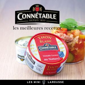 Cover of the book Les meilleures recettes au Thon connétable by Valérie Lhomme