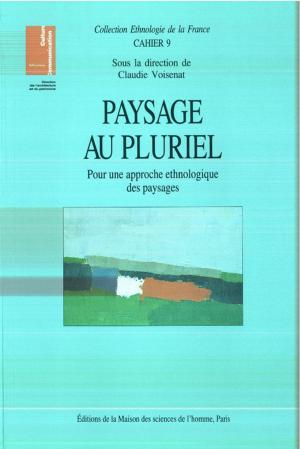 Cover of the book Paysage au pluriel by Pierre Mounier
