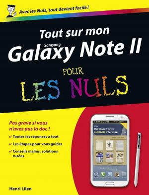 Cover of the book Tout sur mon Galaxy Note II Pour les Nuls by Christian CAMARA, Claudine GASTON