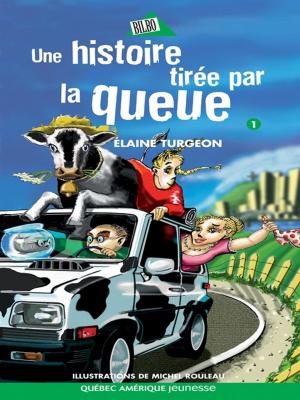Cover of the book Flavie 01 - Une histoire tirée par la queue by Justin Laramée