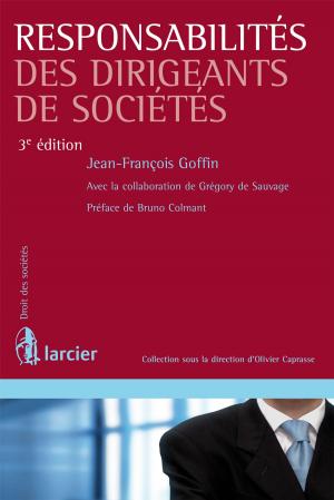 Cover of the book Responsabilités des dirigeants de sociétés by 