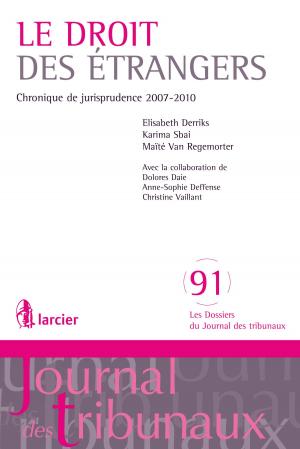 Cover of the book Droit des étrangers by Lex Thielen