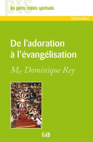 Cover of the book De l'adoration à l'évangélisation by Joël Pralong, Sylvie Nigg