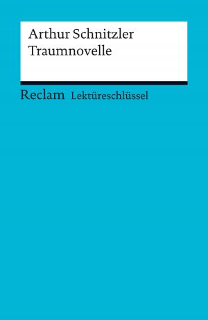 Book cover of Lektüreschlüssel. Arthur Schnitzler: Traumnovelle