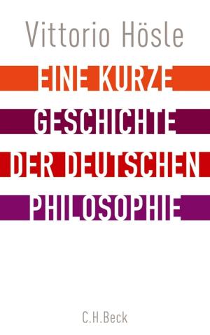 Cover of the book Eine kurze Geschichte der deutschen Philosophie by Marci Shore
