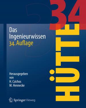 Cover of the book HÜTTE - Das Ingenieurwissen by Jacob A. van Belzen