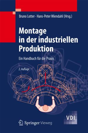 Cover of the book Montage in der industriellen Produktion by Berend J. Smit, Hans Breuer