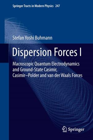 Cover of the book Dispersion Forces I by Michael Schawalder, Volker Lenz, Herbert Röllin