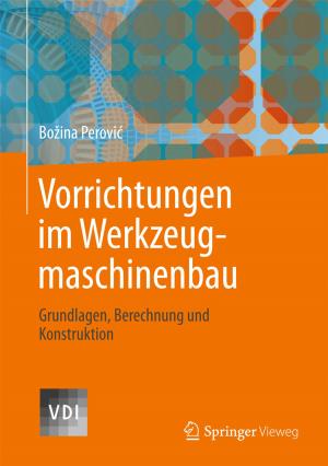 Cover of the book Vorrichtungen im Werkzeugmaschinenbau by Martin Hinsch