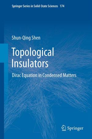 Cover of the book Topological Insulators by Antonio Lima-de-Faria