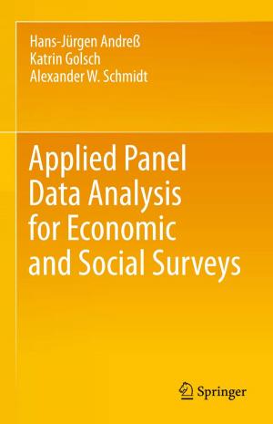 Cover of the book Applied Panel Data Analysis for Economic and Social Surveys by Pierre-Alain Schieb, Honorine Lescieux-Katir, Maryline Thénot, Barbara Clément-Larosière