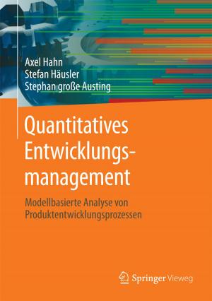 Cover of the book Quantitatives Entwicklungsmanagement by Geoffrey E. French, Alan G. Hill