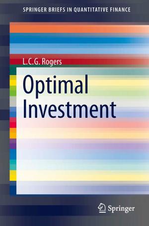 Cover of the book Optimal Investment by Peter Postinett, Frederic Adler, Jürgen Schmitt