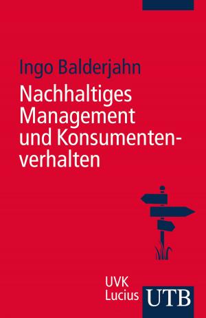 Cover of the book Nachhaltiges Management und Konsumentenverhalten by Ruth Seliger