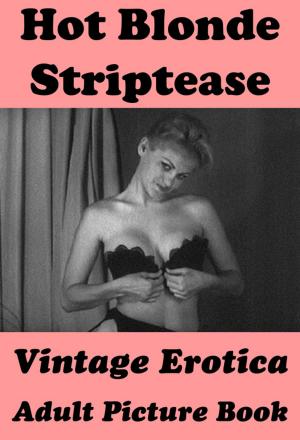 bigCover of the book Hot Blonde Striptease (Vintage Erotica Adult Picture Book) by 