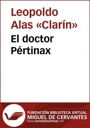 Cover of the book El doctor Pértinax by Pedro Calderón de la Barca