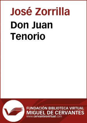 Cover of the book Don Juan Tenorio by Federico García Lorca