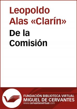 Book cover of De la comisión...