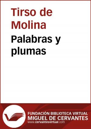 Cover of the book Palabras y plumas by Agustín Moreto