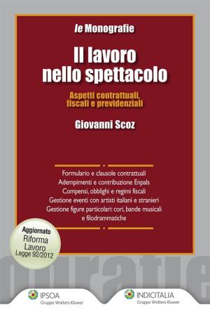 Cover of the book Il lavoro nello spettacolo by Andrea Carobene