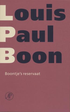 Book cover of Boontjes reservaat