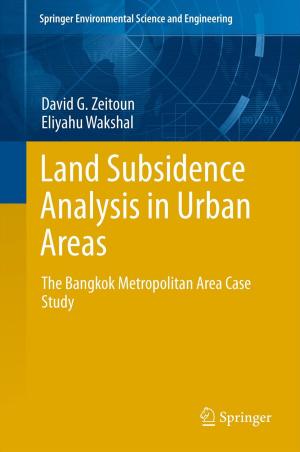 Cover of the book Land Subsidence Analysis in Urban Areas by Gerald Olson