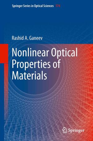 Cover of the book Nonlinear Optical Properties of Materials by Raad H. Mohiaddin, D.B. Longmore