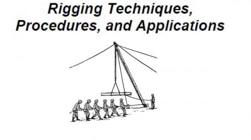 Cover of the book Rigging Techniques, Applications, And Procedures by Various US Army Personnel, Bridged Books Group, Bridged books group