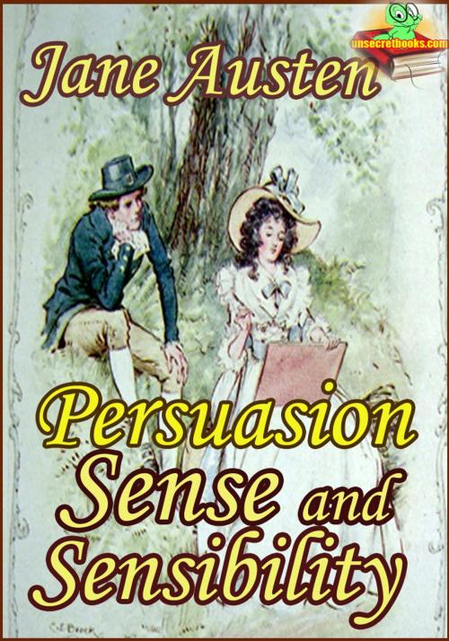 Cover of the book Persuasion : Sense and Sensibility (Classic Novel) by Jane Austen, Unsecretbooks.com