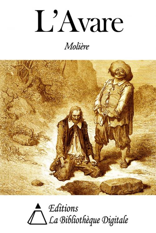 Cover of the book L'Avare by Molière, Editions la Bibliothèque Digitale