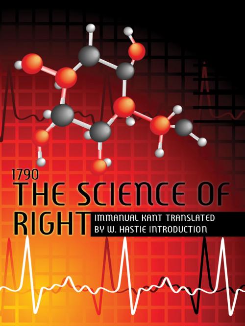 Cover of the book The Science Of Right by Immanual Kant, W. Hastie, AppsPublisher