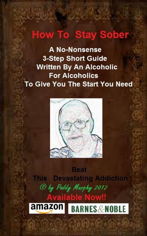 Cover of the book How To Stay Sober by Paddy Murphy, Paddy Murphy