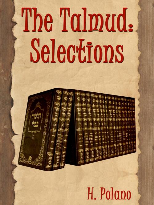Cover of the book The Talmud: Selections by H. Polano, AppsPublisher