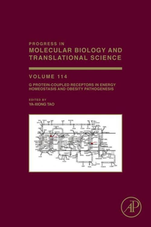 Cover of the book G Protein-Coupled Receptors in Energy Homeostasis and Obesity Pathogenesis by Ya-Xiong Tao, Elsevier Science