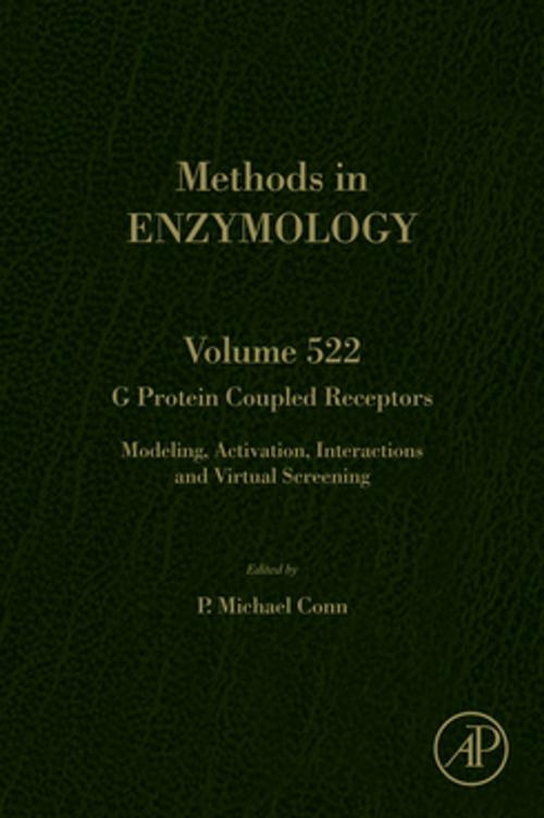Cover of the book G Protein Coupled Receptors by P. Michael Conn, Elsevier Science