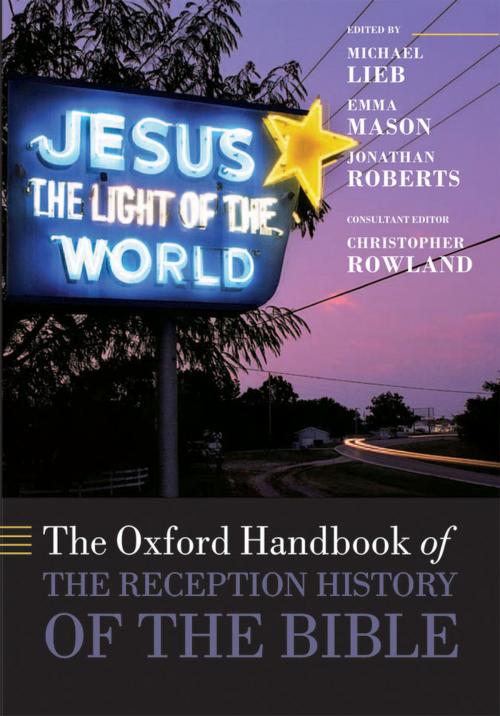 Cover of the book The Oxford Handbook of the Reception History of the Bible by Christopher Rowland, OUP Oxford