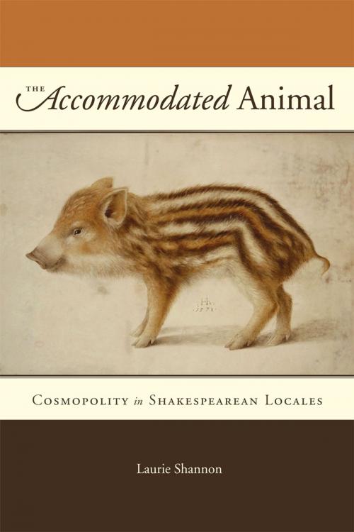 Cover of the book The Accommodated Animal by Laurie Shannon, University of Chicago Press