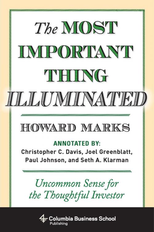 Cover of the book The Most Important Thing Illuminated by Howard Marks, Columbia University Press