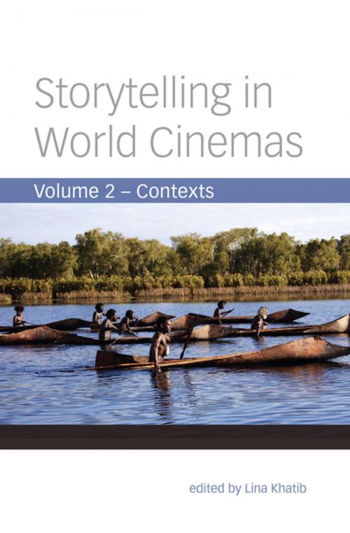 Cover of the book Storytelling in World Cinemas by Lina Khatib, Columbia University Press