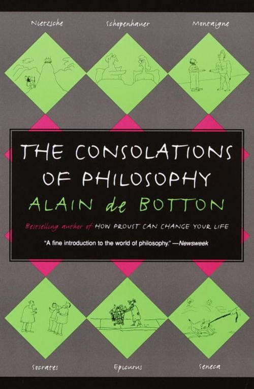 Cover of the book The Consolations of Philosophy by Alain De Botton, Knopf Doubleday Publishing Group